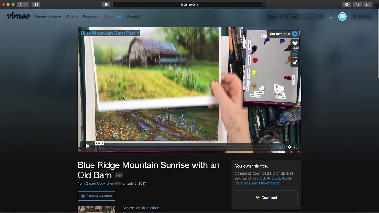 Vimeo Accessing Your Purchases Using a Computer - YouTube