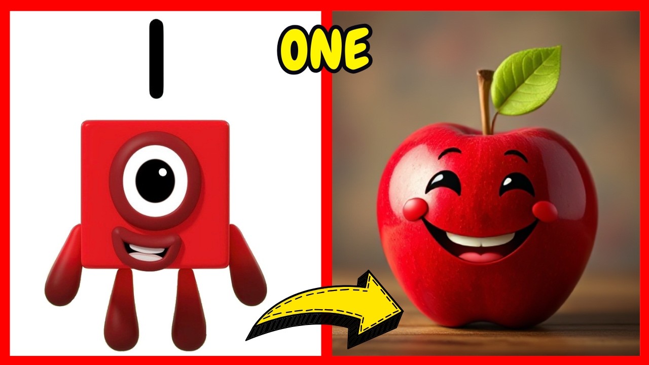 Number Blocks In Real Life What If Numberblocks Came to LIFE as Real Objects?π| π’ One, Two, Three ...