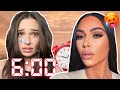 JE SUIS LA MORNING ROUTINE DE KIM KARDASHIAN (et c'est beaucoup) | Andie Ella