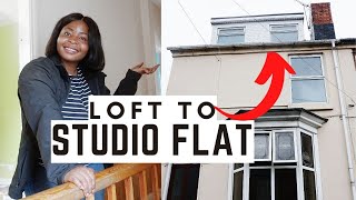 CONVERTING LOFT ROOM INTO A STUDIO FLAT/HOUSE RENOVATION UPDATE |Life Of A Property Entrepreneur #26