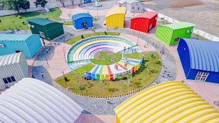 Shreesh Design Studio builds Indian preschool as colourful as the minds of its users