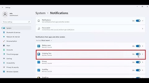 How To Fix Snipping Tool Notification Is Missing In Windows