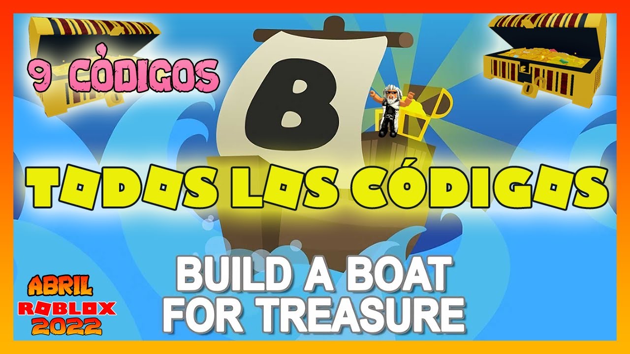 CÓDIGOS ATIVOS DO BUILD A BOAT FOR TREASURE