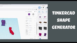 Digital Builds: Tinkercad Shape Generators