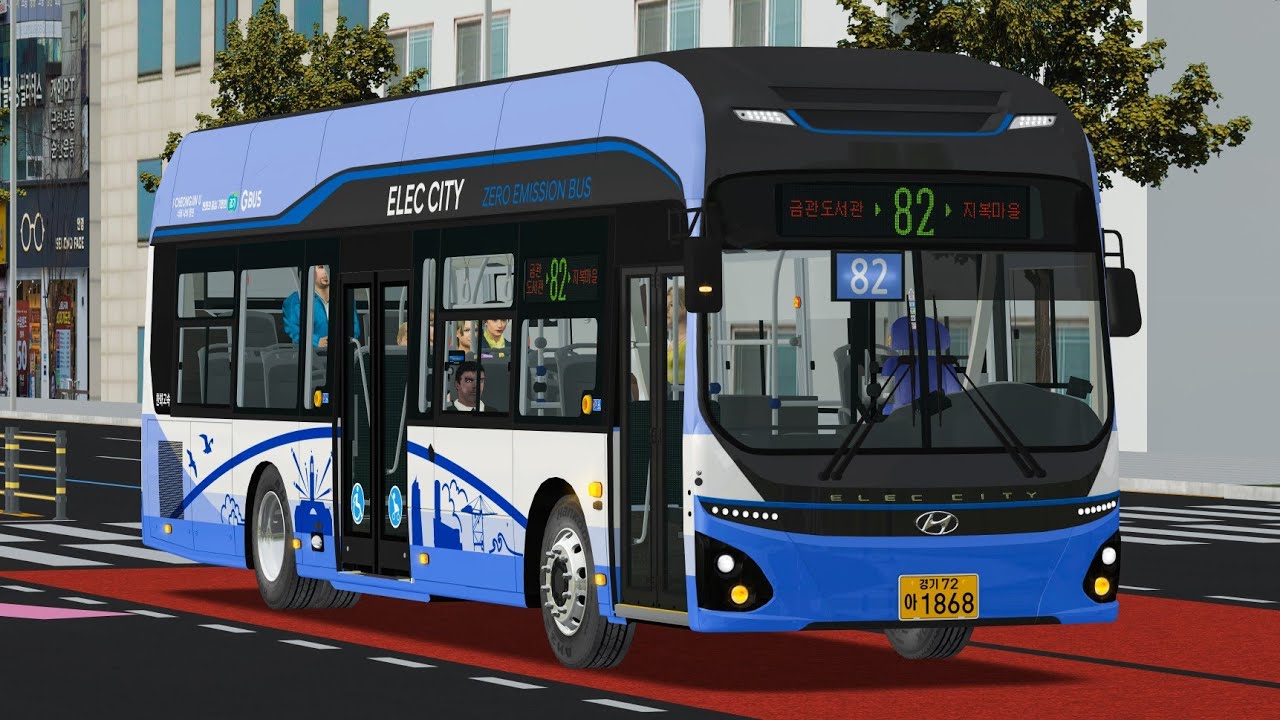 OMSI 2ㅣ현대 일렉시티2 EV 2023 - NCC 82번