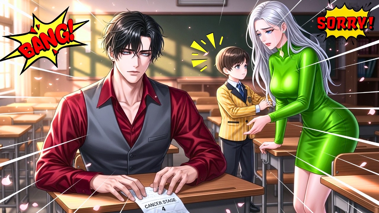 REUNIÃO ESCOLAR: Descobri que a PROFESSORA é minha EX que FUGIU | Manhwa