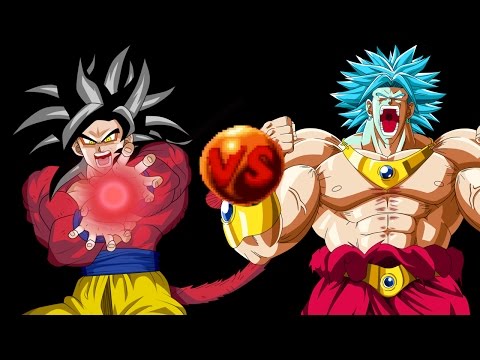 【MUGEN】　超サイヤ人4孫悟空VS超サイヤ人ブルーブロリー