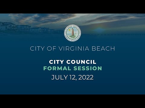 City Council Formal - 07/12/2022