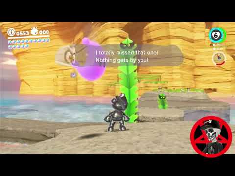 Sand Kingdom Power Moon 17 - Top of a Dune - Super Mario Odyssey Guide - IGN