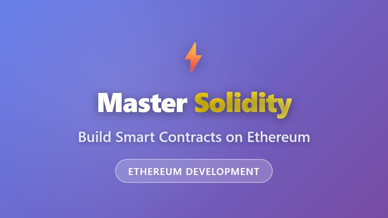 Solidity Tutorial for Beginners: Learn Ethereum Smart Contract ...