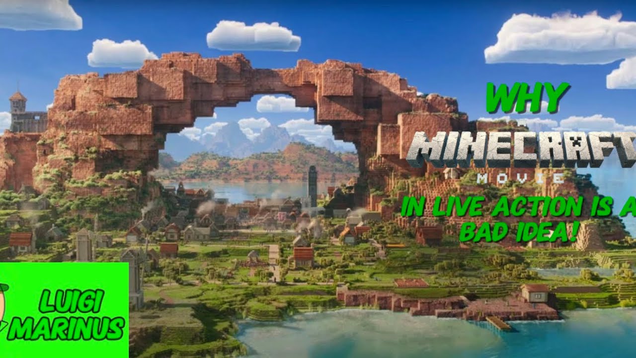 Why The Minecraft Movie In Live Action Is A Bad Idea - YouTube