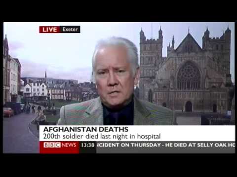 Ian Sadler talks about the death of his son in Afg...