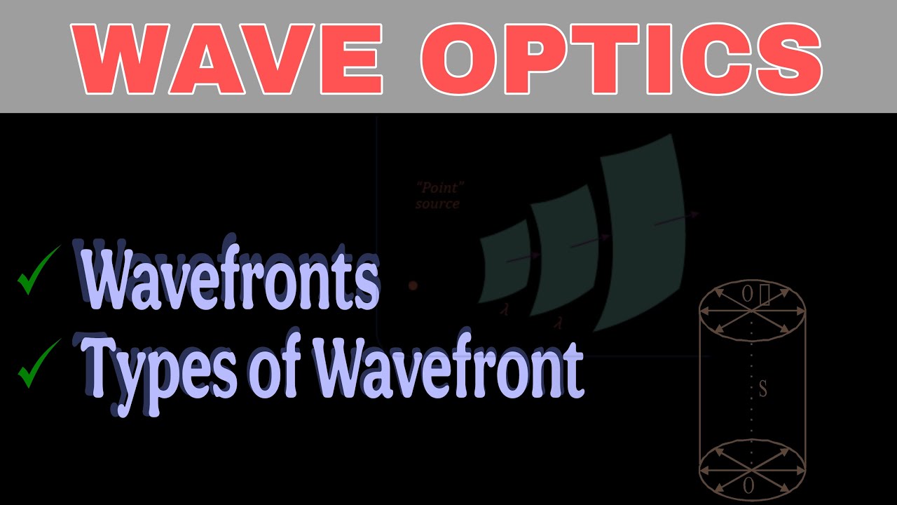01. wave optics wavefront class 12th PSEB - YouTube