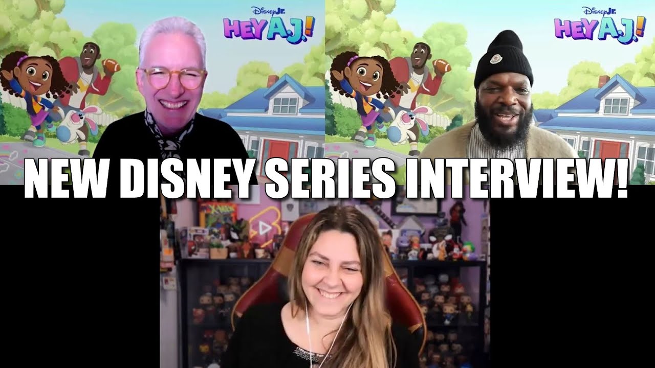 Disney's Hey AJ! Interview:  Martellus Bennett & Jeff 