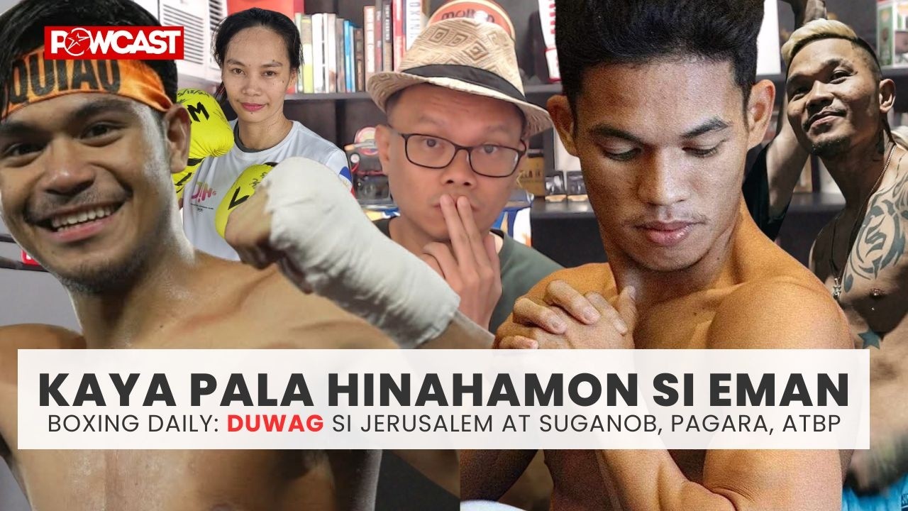 Katotohanan Bakit na Hinamon si Eman Pacquiao? Pagara Overweight? DUWAG daw si Jerusalem at Suganob!
