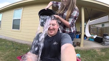 ALS ice bucket challenge (taken to another level)