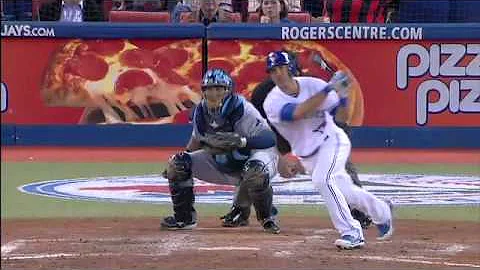 2012/04/19 Arencibia's RBI double