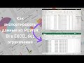 DAX | Power BI | Экспорт данных из Power BI в EXCEL без ограничений