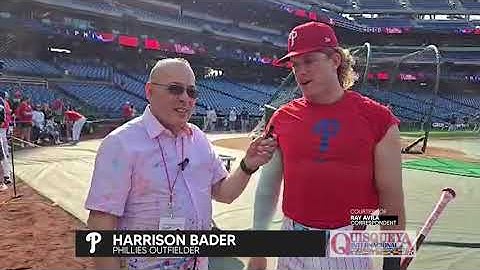 @phillies Outfilder Harrison Bader Interview