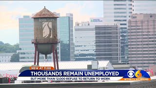 VEC: More than 12K Virginians have refused to return to work