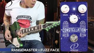 Crazy Tube Circuits Constellation Fuzz - pedal demo by RJ Ronquillo