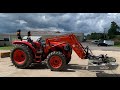 Kioti RX 7320 with Modern Ag Pathslayer Front Brush Cutter “Off Set Review”