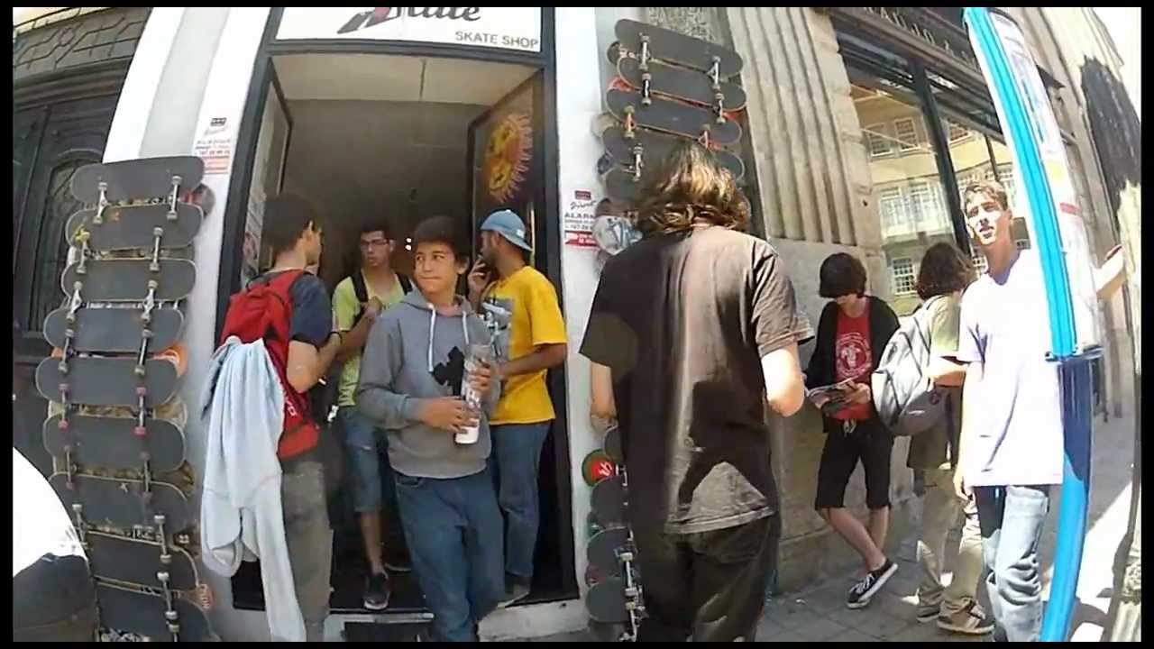 Oporto go skateboarding day