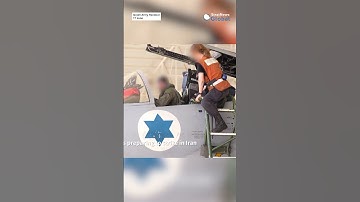#Israel releases footage of fighter jets preparing to strike #Iran | #shorts #f15 #fighterjet