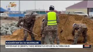 Kazakistan'da Su Baskınları-TRT AVAZ HABER-28.03.2024