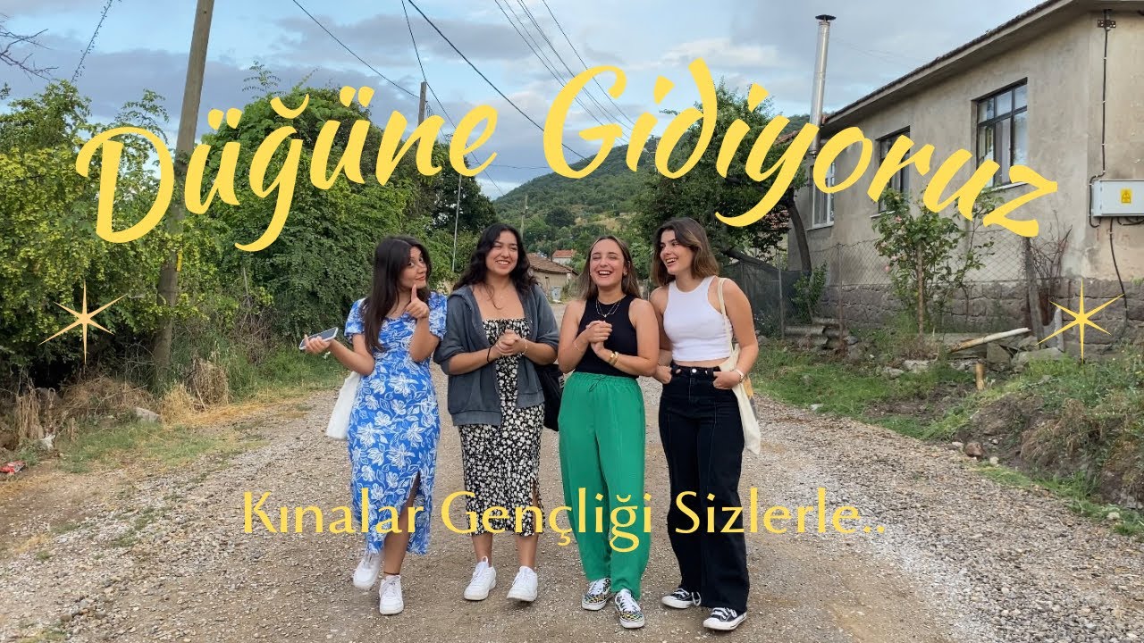 Düğün'e Gidiyoruz💃🏻| Köy düğünü, Kınalar Gençliği sahnede, düğün kombinlerimiz..  #düğ