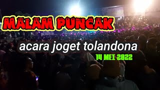 MENYALA 🔥🔥 Acara Joget Kande kandea Tolandona