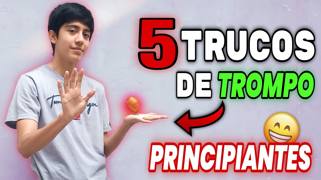 5 TRUCOS de Trompo FACILES para PRINCIPIANTES