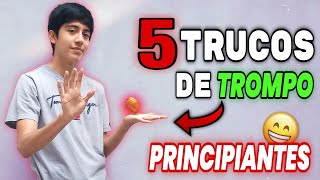 5 TRUCOS de Trompo FACILES para PRINCIPIANTES |Fernandokendo