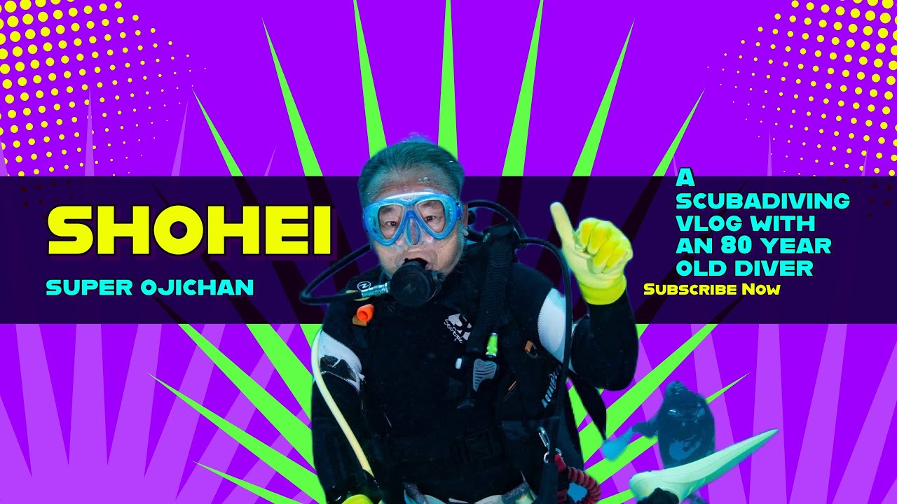 【スーパーおじいちゃん】現役80歳ダイバー！しょうへいちゃんと行く！伊平屋島！