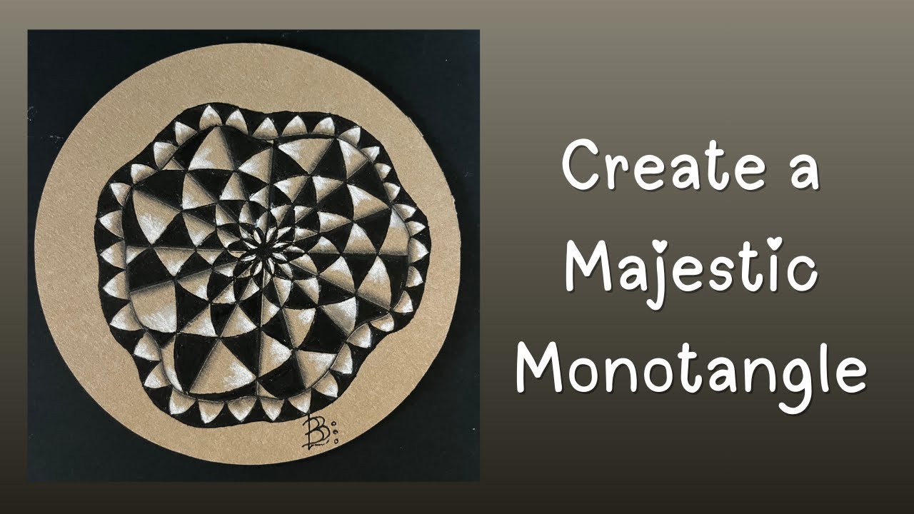 Создайте величественный монотангл.