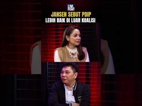 Jansen Sitindaon; Lebih Baik PDIP di Luar Pemerintah Prabowo-Gibran | Livi On Point @kompastv