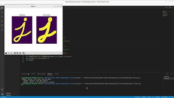 Python - OpenCV - Morphological Operations