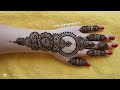 Beautiful Stylish Mehndi Design For Back Hand  | Simple Mehndi Design | Easy Mehndi Ka Design|mehndi