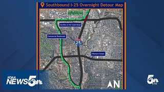Commuter Alert: What to Know About This Week's I-25 Closures