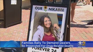 Families Rally To Demand Drug Dealers Be Prosecuted For Drug-Related Deaths