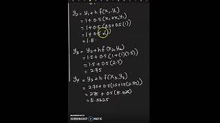 Solution of ordinary differential equations by Euler method and its example (Video 2)