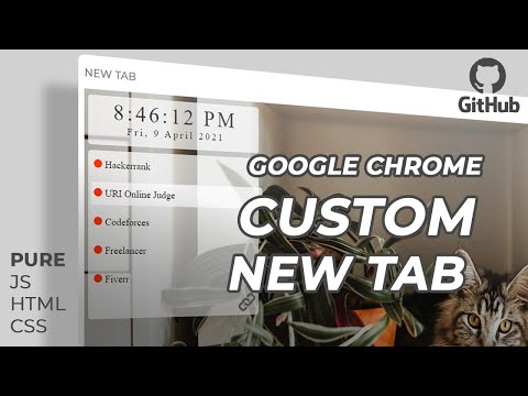 Chrome Extension with Pure JS,  CSS & HTML + GitHub repo