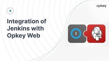 Integration of Jenkins with Opkey Web