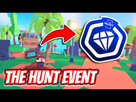 How to Get the DIAMOND DONOR Badge - The Hunt Pls Donate