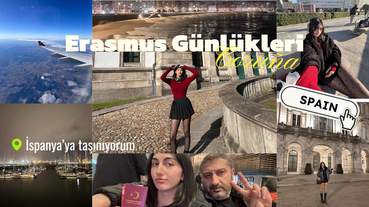 İspanya’ya taşınıyorum | Erasmus Günlükleri, Coruña’da ilk günüm 🇪🇸🇹🇷