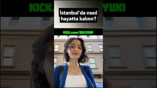İstanbul’da nasıl hayatta kalınır? Okuldan sonra İstiklal caddesinde yürüyüş /KICK /IRL /YAYIN KESİT