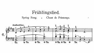 Gurlitt - Spring Song Op. 172, No. 6