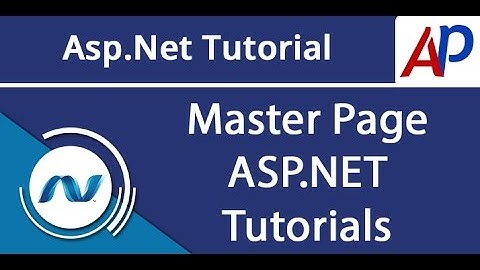 Master Page ASP.NET Tutorials - Gujarati
