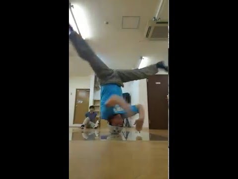 46歳からのヘッドスピン 2016/4/23、headspin