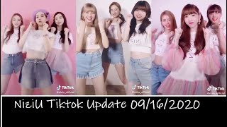 [ 60FPS ] NiziU TikTok Update 09/16/2020